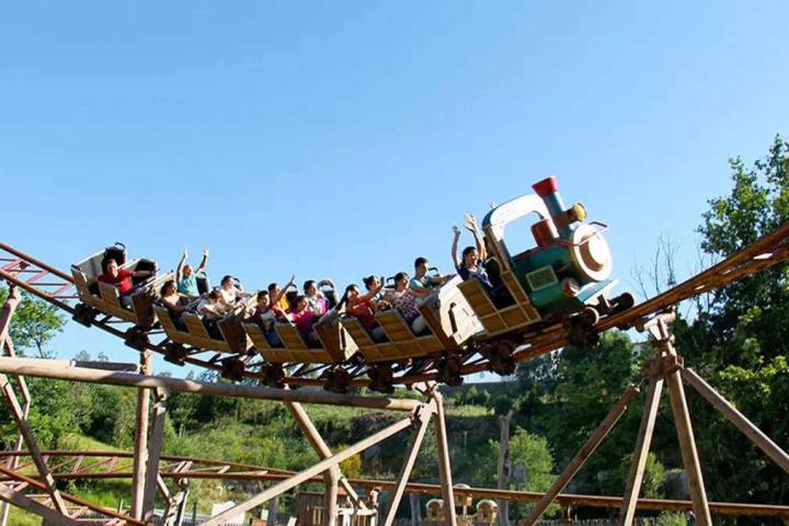 Una de las atracciones del parque Magikland en Portugal