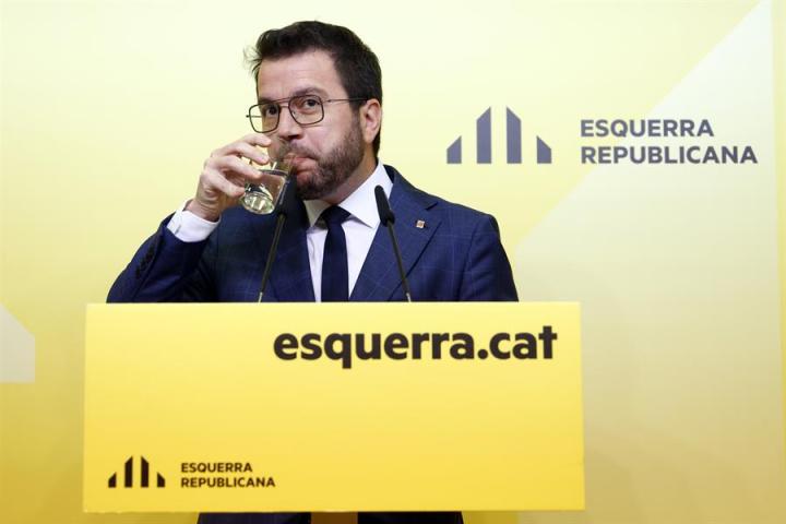Pere Aragonès, pasando el trago del día después