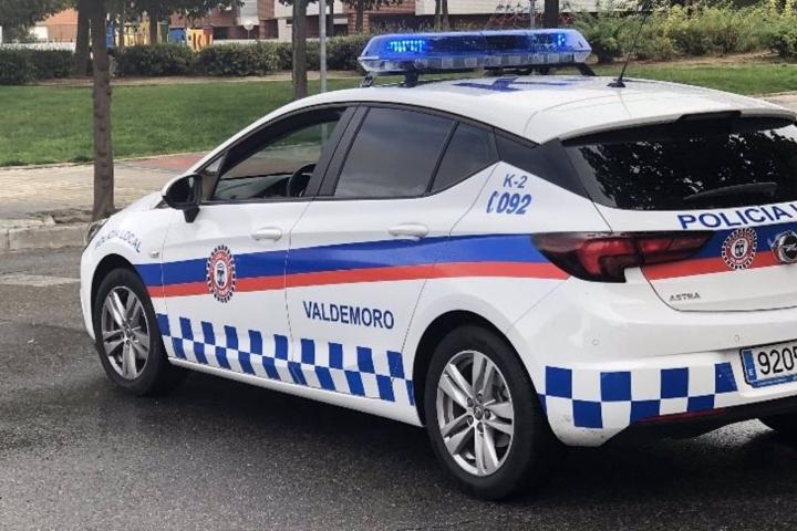 Coche patrulla de la Policía Local de Valdemoro