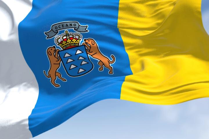 Bandera de Canarias.