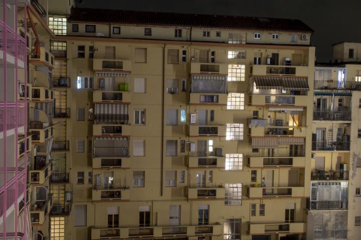 Bloque de viviendas.