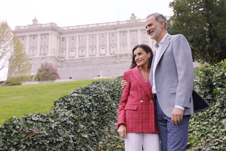 El rey Felipe VI y Letizia.