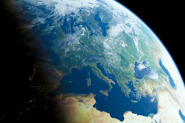 Ilustración del planeta.