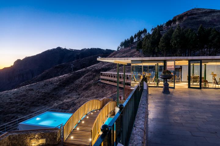 El Parador de Tejeda fue el primero de los establecimientos de la red que se abrió en las islas.