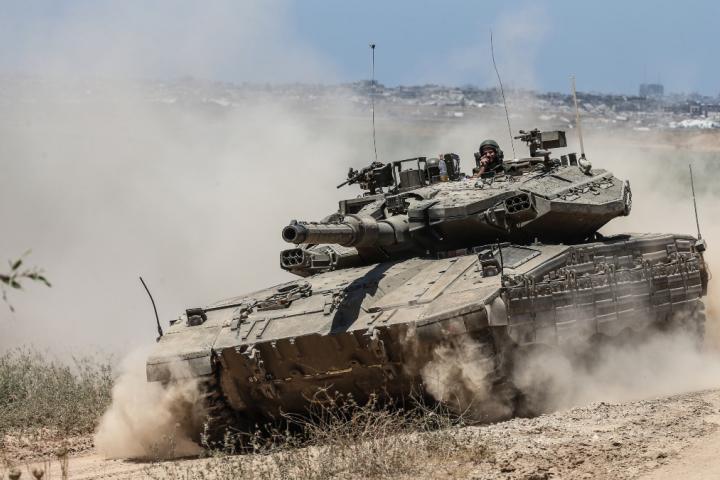 Tanque del ejército de Israel