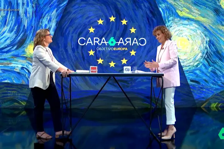 Cara a cara entre Teresa Ribera y Dolors Montserrat en LaSexta.