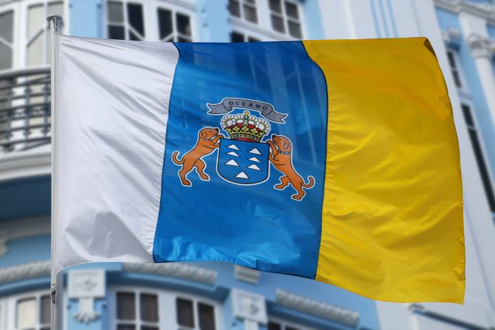 Bandera de Canarias.