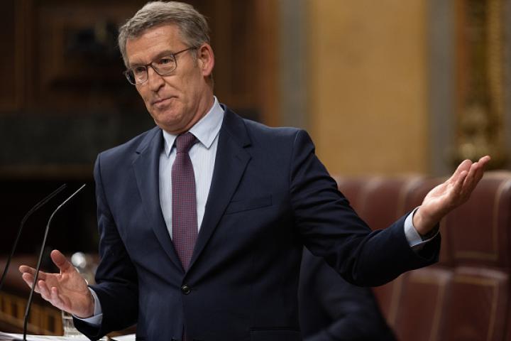 El presidente del PP, Alberto Nuñez Feijóo, en una imagen de archivo.