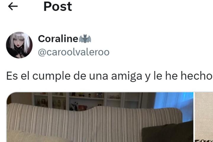 El tuit de @caroolvaleroo