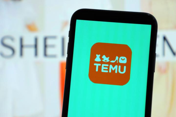 Los logos de Temu y Shein, en una imagen de archivo.