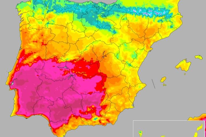 El mapa de la AEMET para este viernes 31 de mayo