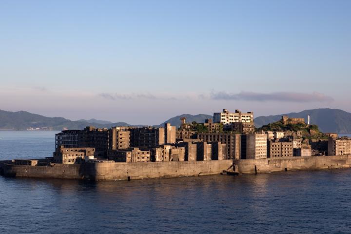 Hashima, la isla del acorazado, en Japón