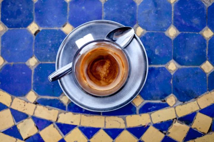 Café en Marruecos