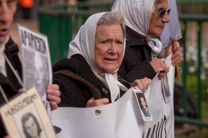 Nora Cortiñas, cofundadora de Madres de Plaza de Mayo, en una imagen de archivo