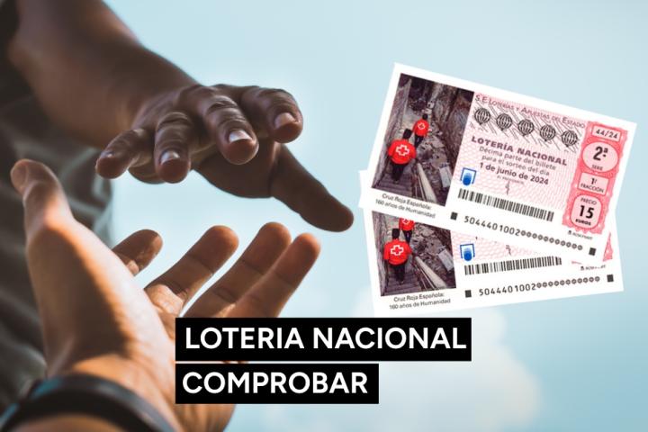 Lotería Nacional hoy sábado 1 de junio en directo: comprobar Sorteo Extraordinario de la Cruz Roja 2024.