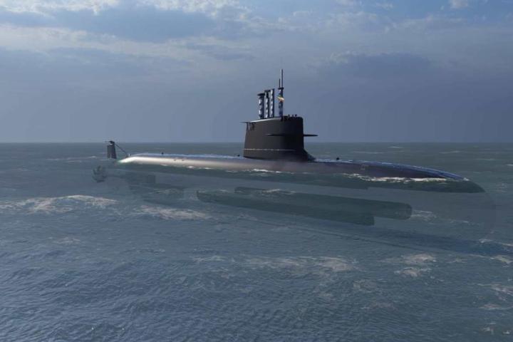 El submarino S-80 de Navantia