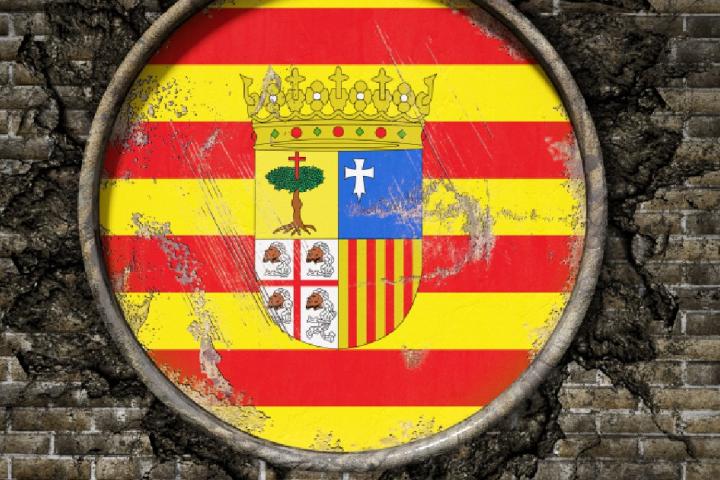 Bandera de Aragón.