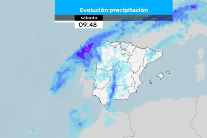 El mapa del tiempo de Antena 3