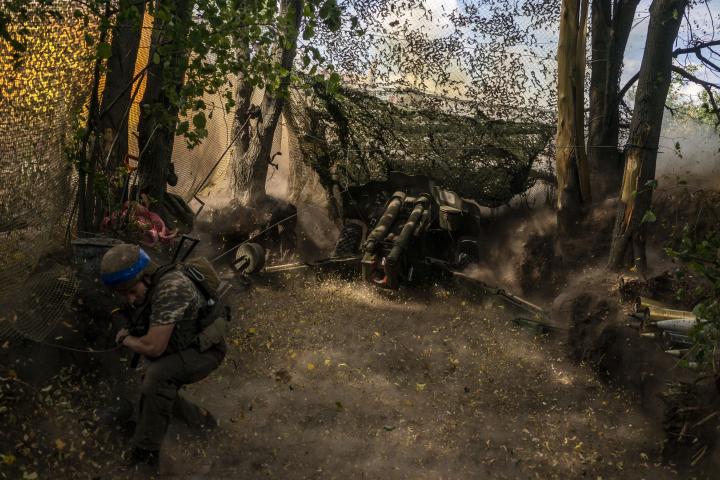 Soldados ucranianos.