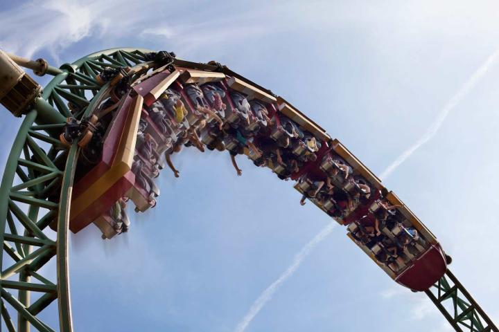 Montaña rusa vertiginosa
