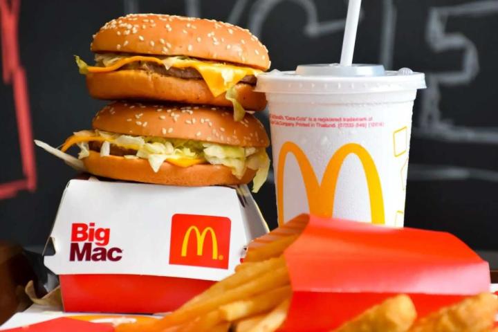 Productos tipicos de McDonald's