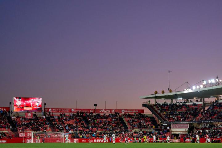 Vista de la grada del Nou Estadi Costa Daurada