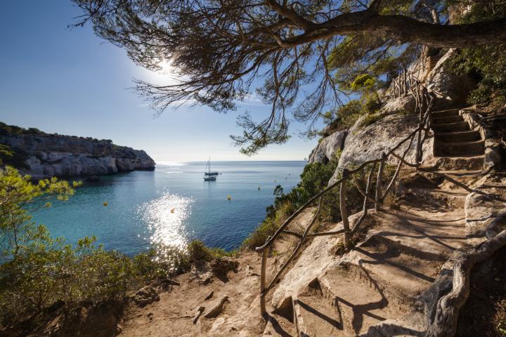 Cala Macarella, en Menorca, en una imagen de archivo.