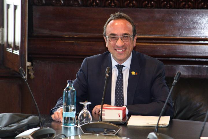 El nuevo presidente del Parlament de Cataluña, Josep Rull.