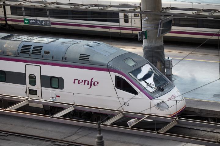 Un tren de Renfe.