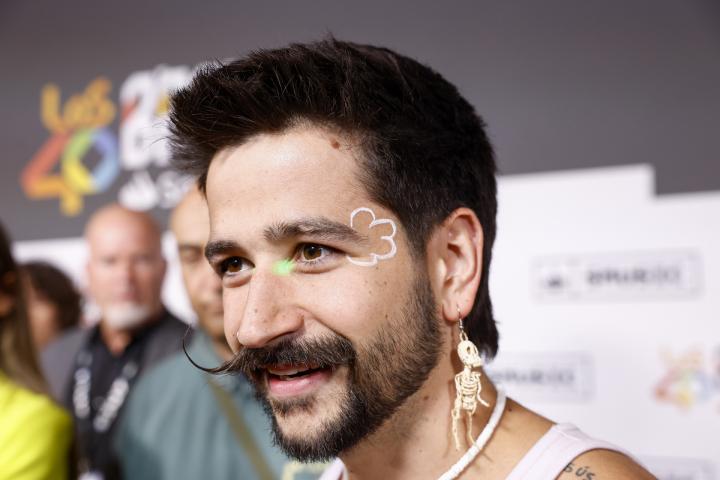 Camilo en el concierto Los 40 Básicos en Madrid.