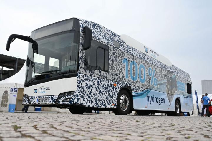 Bus de hidrógeno de Solaris en Alemania