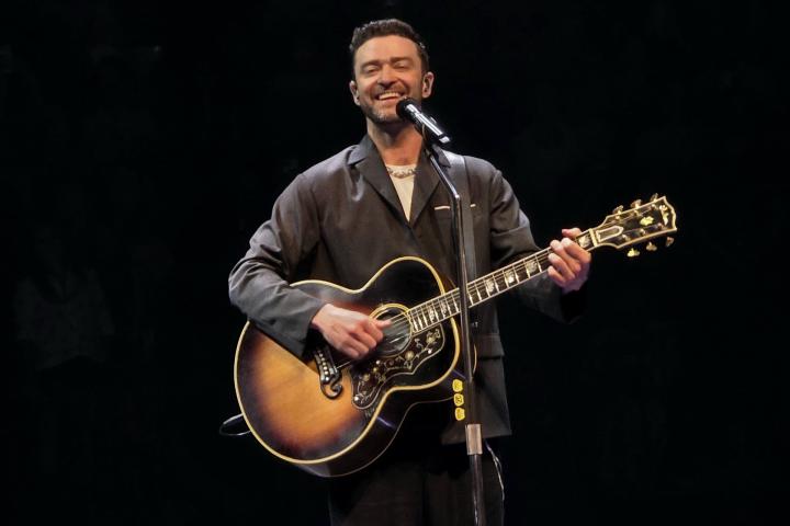 El cantante y actor Justin Timberlake, fotografiado el 10 de mayo de 2024.