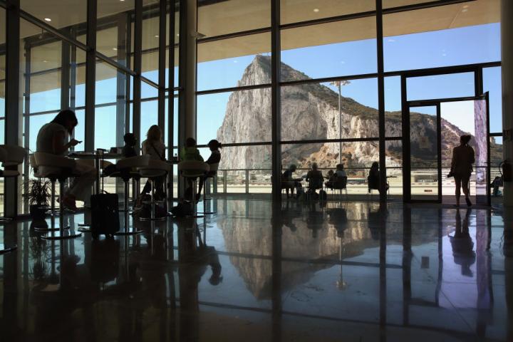 Turistas en Gibraltar