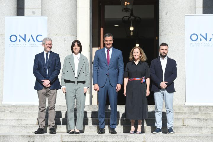 Pedro Sánchez preside la presentación de la nueva Oficina Nacional de Asesoramiento Científico (ONAC)