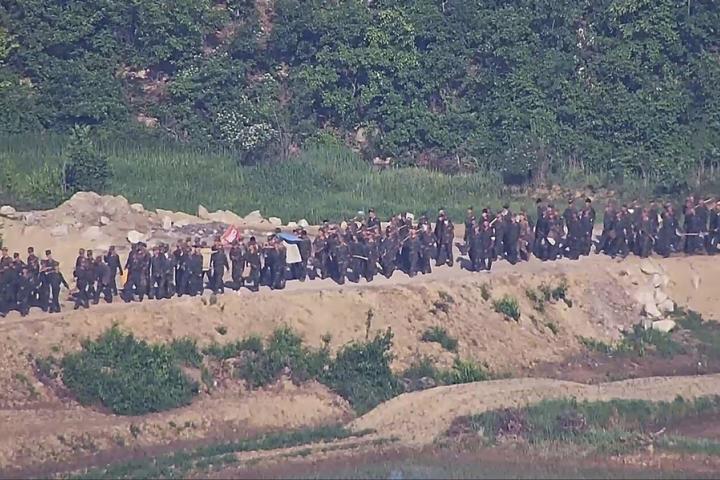 Corea del Sur ha captado a un gran número de soldados norcoreanos en la frontera.