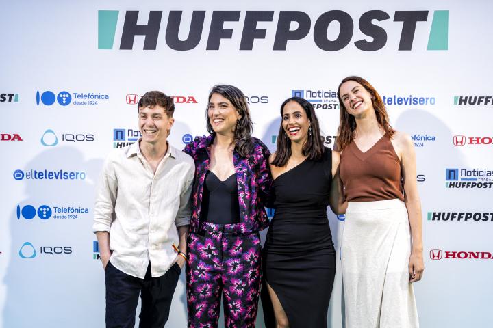 alt="alt="Eduardo Rubiño, Manuela Bergerot y Rita Maestre, de Más Madrid.""