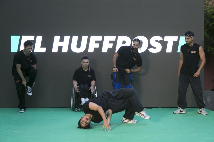 alt="alt="El equipo de la Federación Nacional de break dance animó la fiesta.""