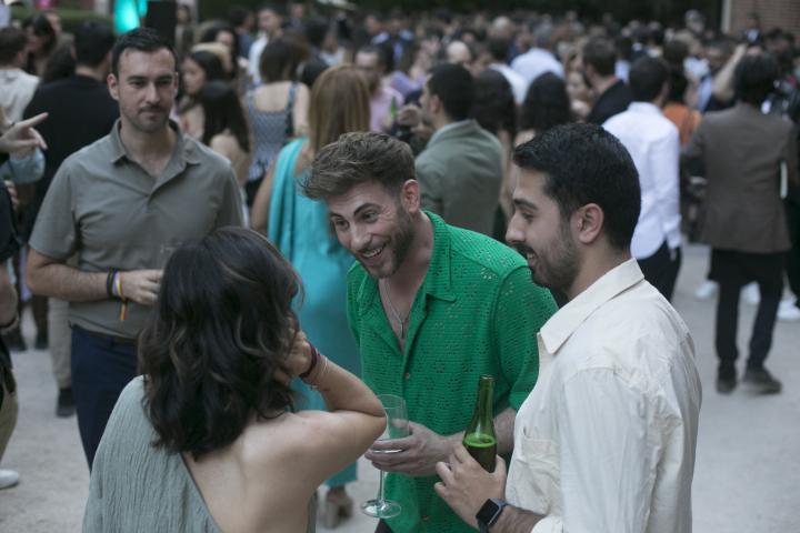 alt="alt="El presentador de Mediaset César Muñoz estuvo entre los invitados.""