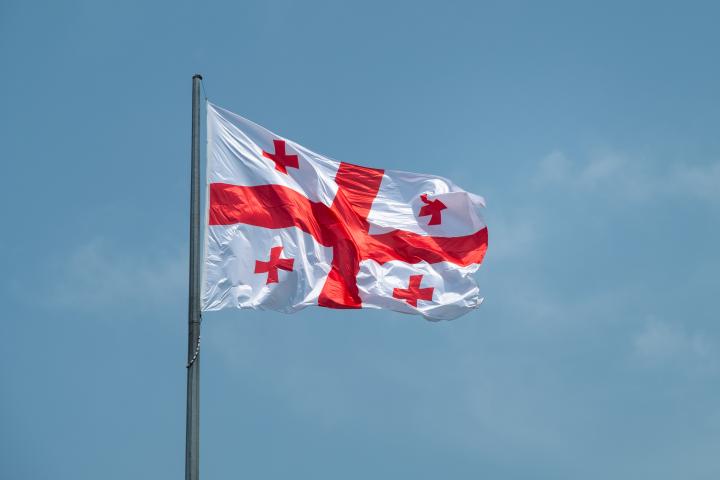 Bandera de Georgia.