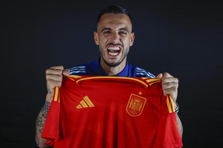 El delantero de la selección española Joselu Mato.