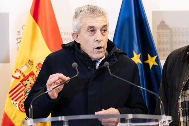 El consejero de Agricultura y Ganadería de Aragón, Ángel Samper.