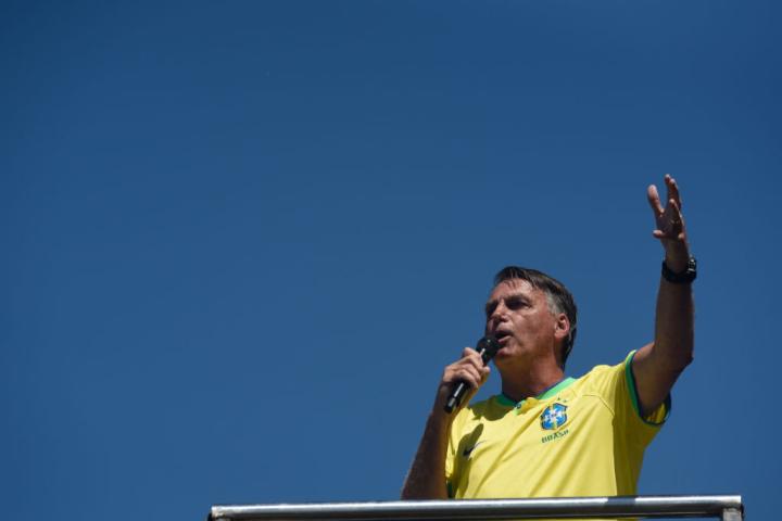 El expresidente brasileño, Jair Bolsonaro, en una imagen de archivo.