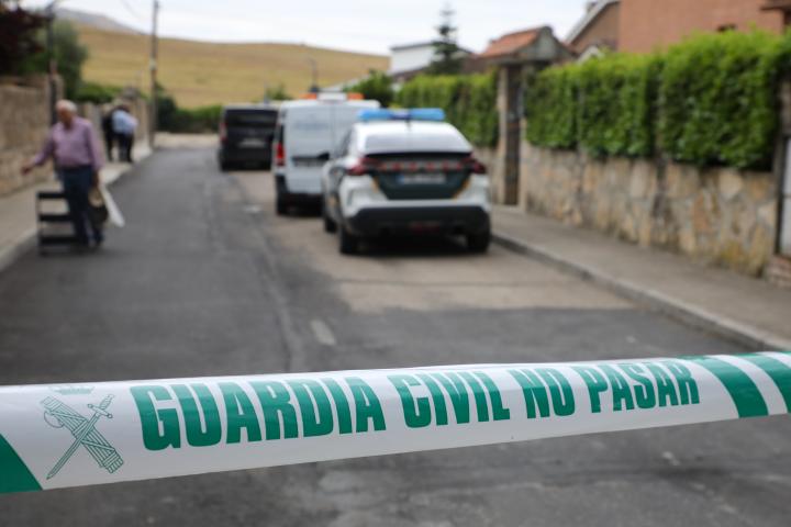 Foto de archivo de una zona cortada por la Guardia Civil.