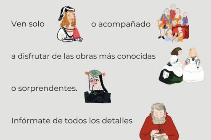 Algunos de los stickers lanzados por el Museo del Prado.