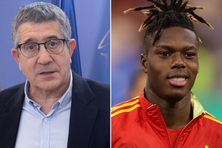 Patxi López y Nico Williams