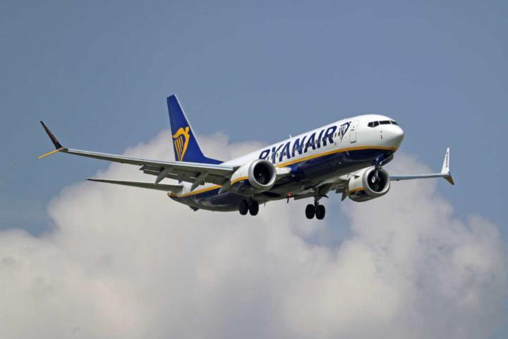Avión de Ryanair