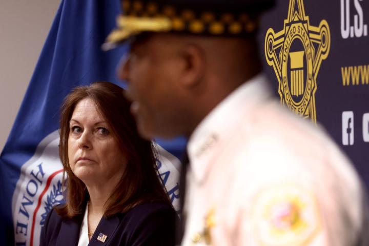 La jefa del Servicio Secreto de Estados Unidos, Kimberly Cheatle.