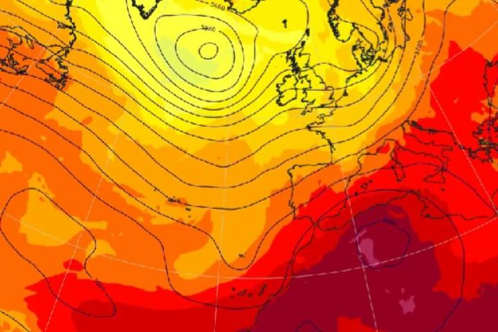 Mapa de AEMET para los próximos días