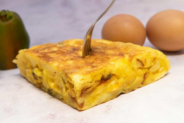 Apetitosa tortilla de patatas