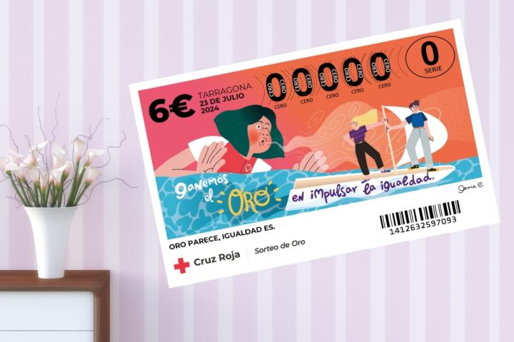 Premios del Sorteo de Oro de Cruz Roja 2024.